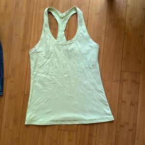 Lime green lulu lemon tank
